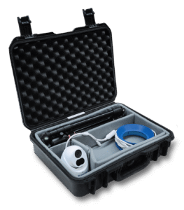 FT-iD carrying case, tripod and cable